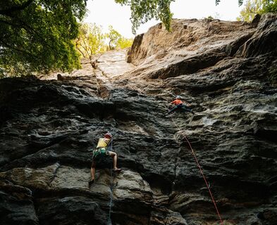 Klettern Peterlewand