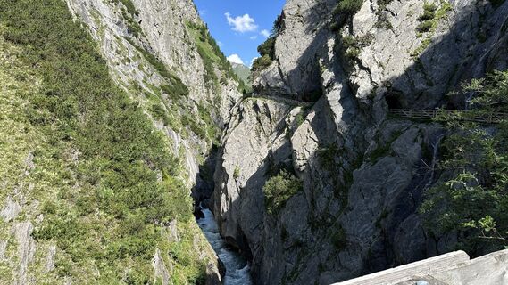 Foto von Sibylle Teichmann entlang der Tour