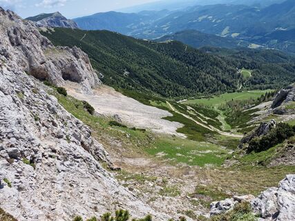 Photo de Gyula Tóth le long du parcours