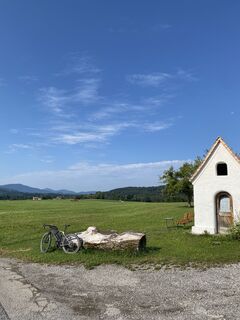 Foto von Sven Krieblin entlang der Tour
