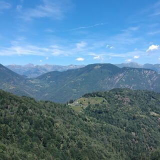 Blick auf Calascio
