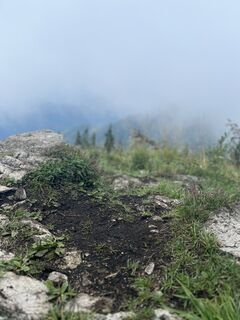 Foto von Anna Lenart entlang der Tour