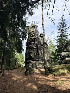 Foto von Paul entlang der Tour
