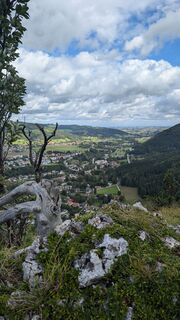 Foto von Klaus Lehner entlang der Tour
