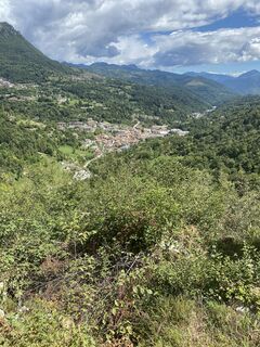 Foto de Leonardo Sampogna a lo largo del recorrido