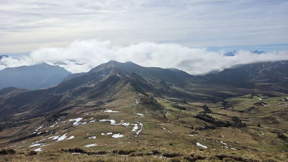 Fotografia z V Feurstein na trase