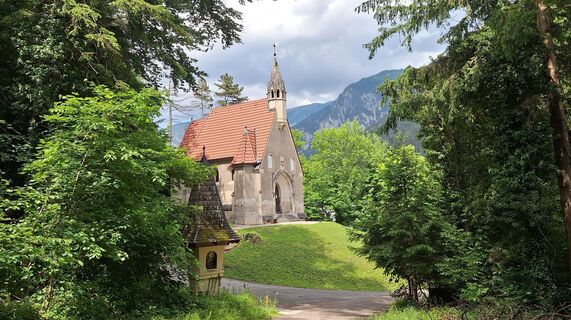 Foto von Regina Fleischmann entlang der Tour