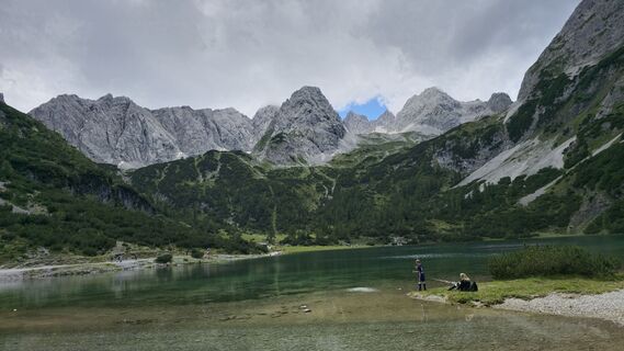 Foto von Benjamin Löffler entlang der Tour