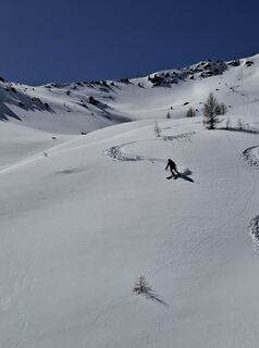 Photo de Magnus Moser le long du parcours
