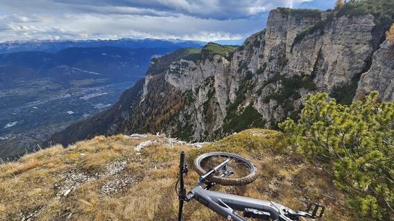 Foto von Gerald Brandstätter entlang der Tour