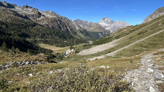 Foto von Rolf Limacher entlang der Tour