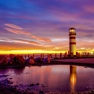 Sonnenuntergang Podersdorf am See