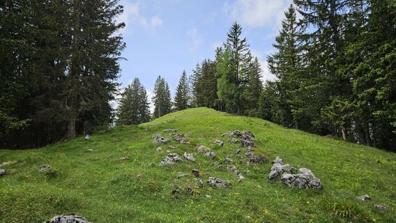 Photo de Christian Thomas le long du parcours