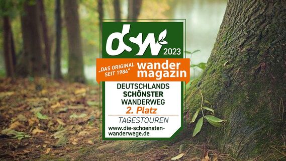 Deutschlands Schönster Wanderweg 2. Platz - Auenlandweg