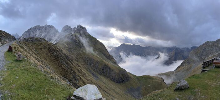 Foto von Norbert Herbig entlang der Tour