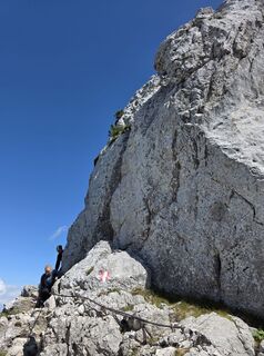 Foto von Johanna Holdenrieder entlang der Tour