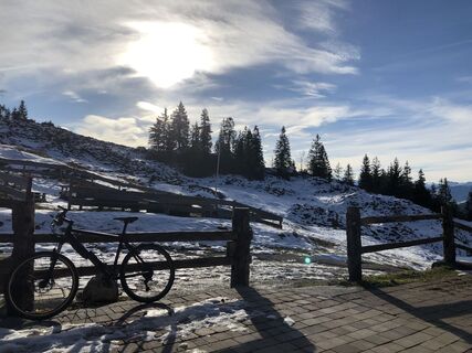Foto von Alexander entlang der Tour