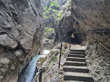Foto von Sabine Krohn entlang der Tour