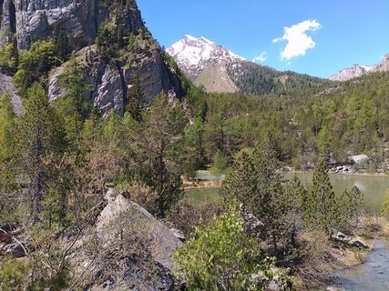 Foto von Jean-Pierre Sion entlang der Tour