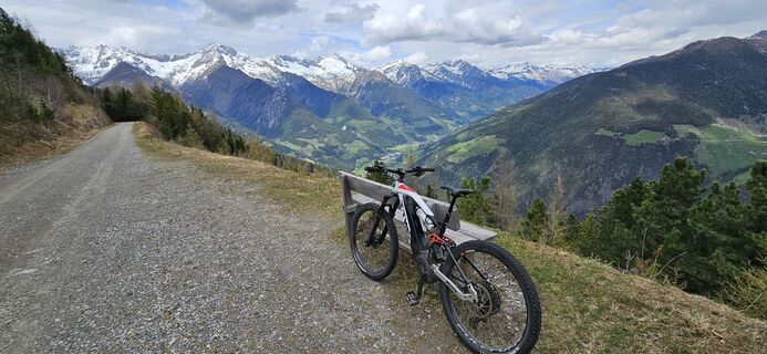 Photo de Peter Moelgg le long du parcours