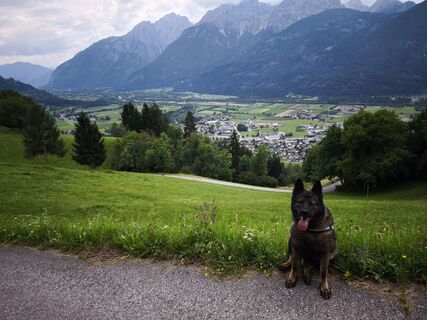 Foto de Gerhard Preisinger a lo largo del recorrido