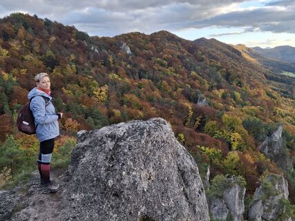 Foto från Marcela Reisova under resans gång