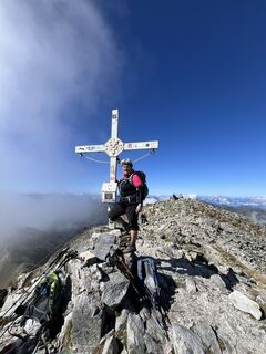 Foto von Ernestine Wurzinger entlang der Tour