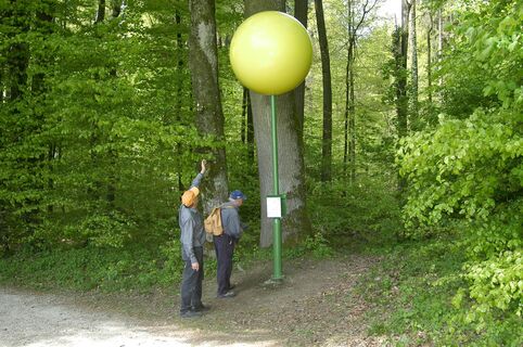 Planetenweg, Sonne