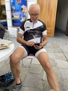 Foto från Matthias Schorn under resans gång