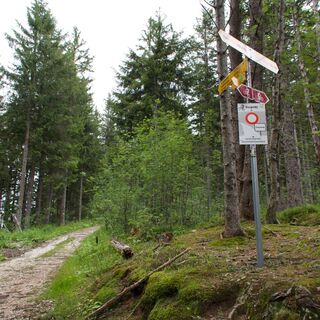 Signalisation nach Schüpfenfluh - Gantrisch Bike-Panoramaweg