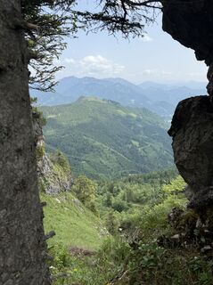 Photo de Renate Spitzl le long du parcours