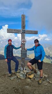 Foto von Josef Nocker entlang der Tour