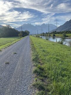 Foto von Ewald Zweifel entlang der Tour