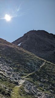 Photo de Martin Glaser le long du parcours