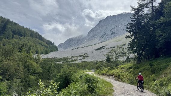 Foto von Stefan Straßer entlang der Tour