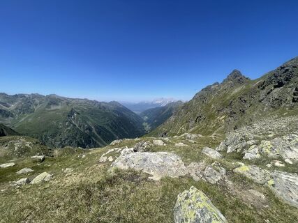 Photo de Gerda Dobler le long du parcours