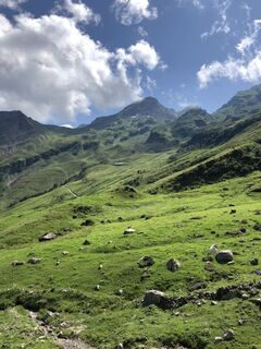 Foto de Fabian Gstöhl a lo largo del recorrido
