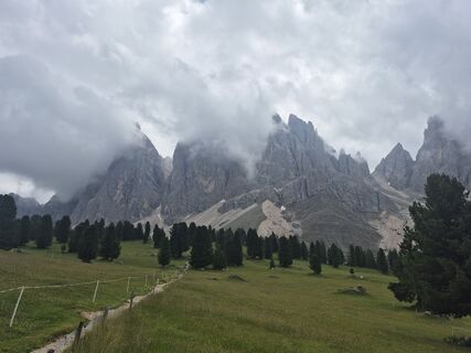 Photo de Oksana Zokhniuk le long du parcours