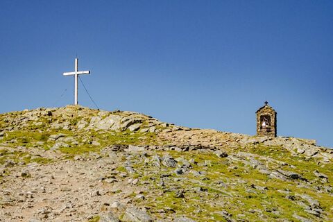 Zirbitzkogel Gipfelkreuz - Seetaler Alpen