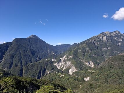 Foto von Ian Callaghan entlang der Tour