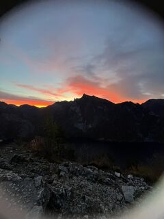 Foto von Anna Lenart entlang der Tour