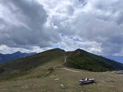 Foto von Andreas entlang der Tour