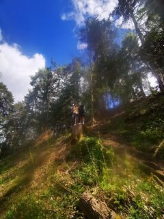 Foto von Reinsperger entlang der Tour