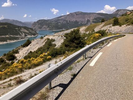 Foto von Sebastian Frey entlang der Tour