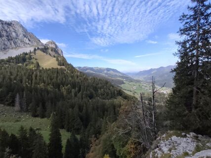 Foto von Peter Seliner entlang der Tour