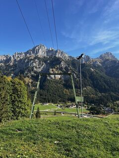 Foto de Bernhard Schmid a lo largo del recorrido