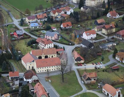 Luftbild Ortsmitte Großhennersdorf 2015