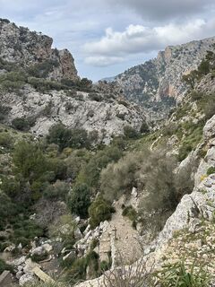 Foto von Cori Riegler entlang der Tour