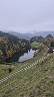 Photo de Nicole Hesse le long du parcours