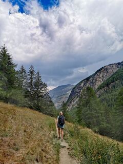 Fotografia z Chris Schöbben na trase